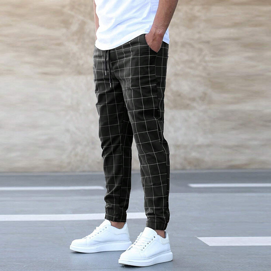 Classic Comfortable Mens Trousers - OutfitLondon
