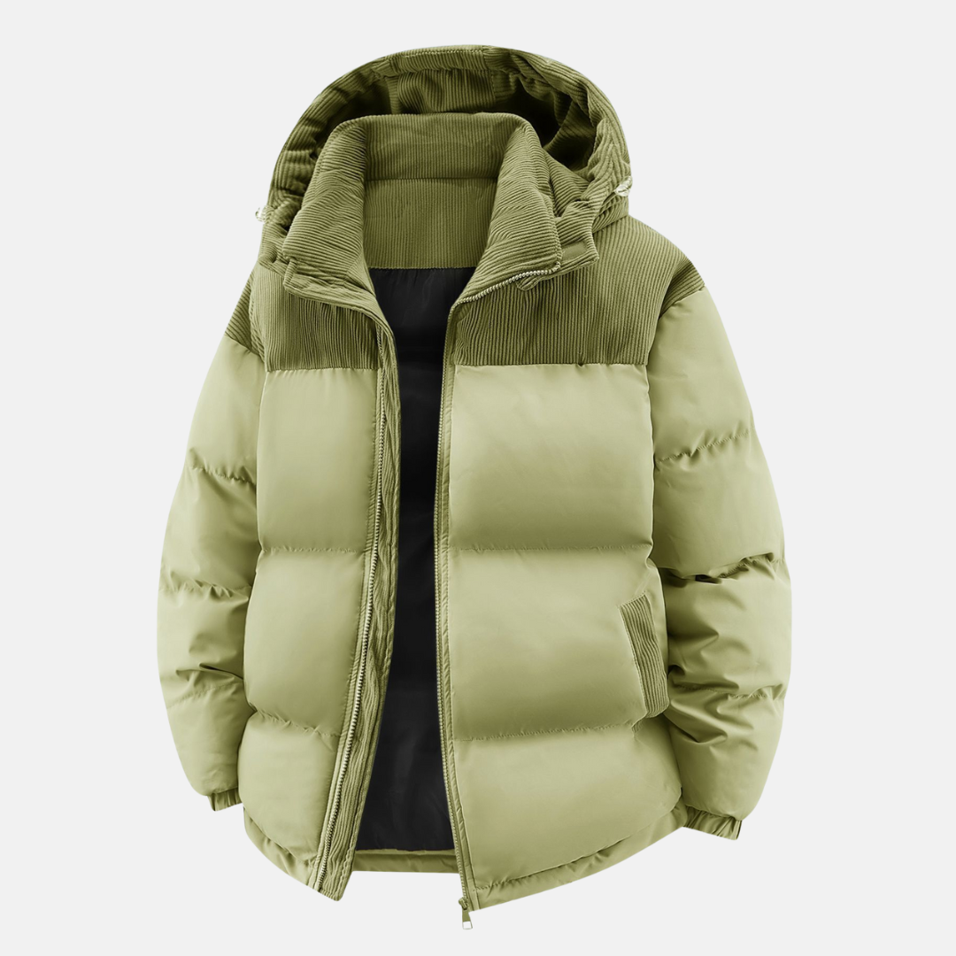 Warm Quilted Puffer Jacket - OutfitLondon