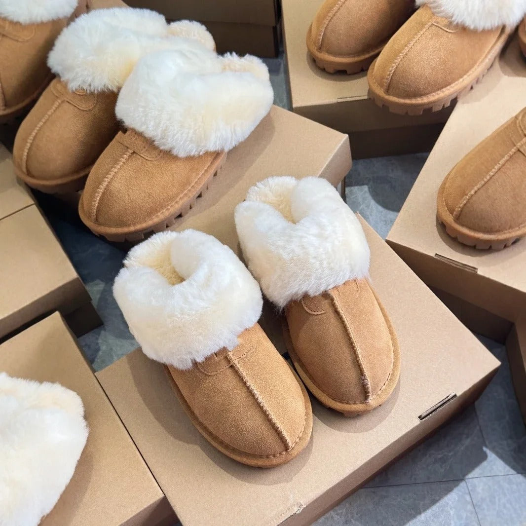 Warm Fuzzy Non Slip Slippers - OutfitLondon