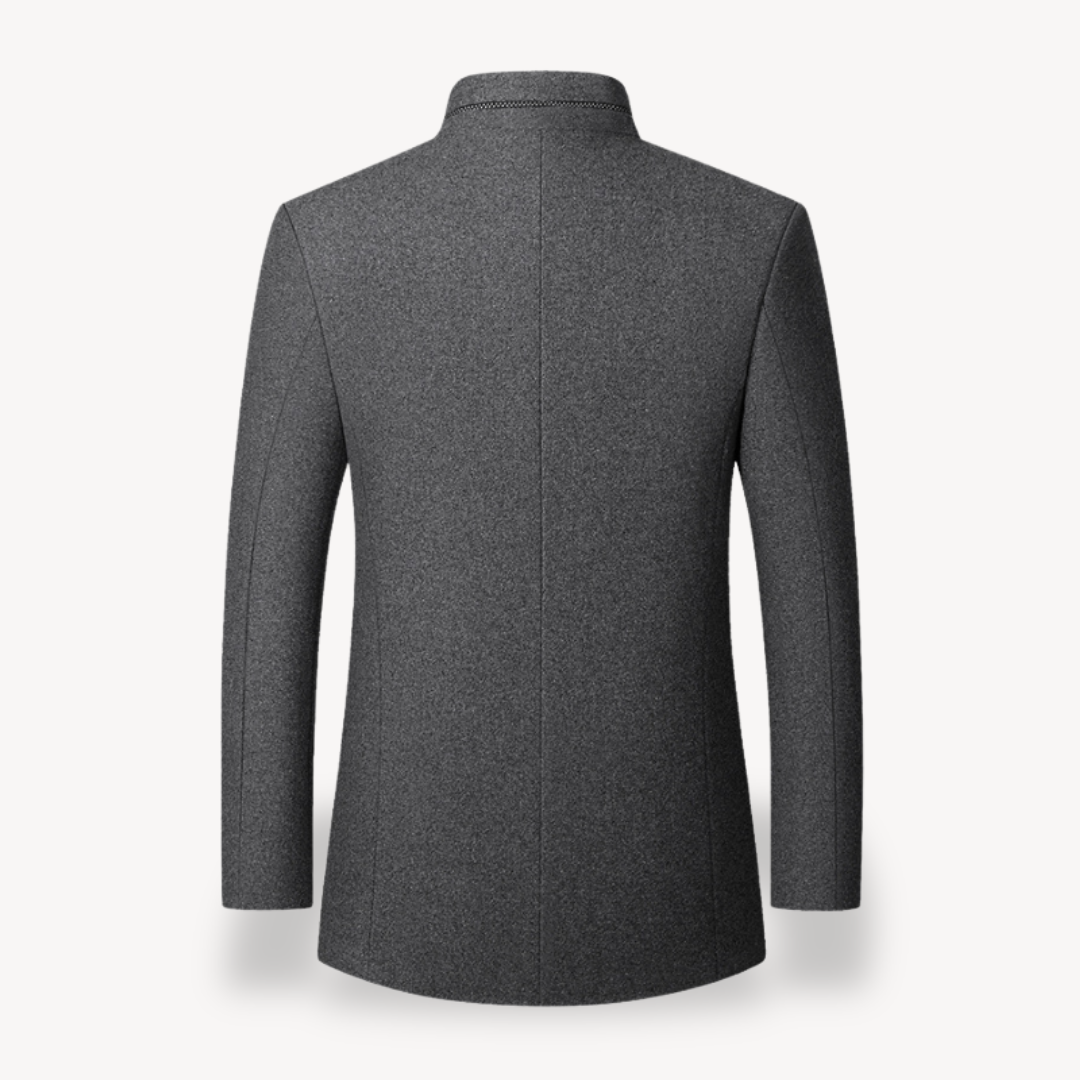 Relaxed Fit Mens Wool Jacket