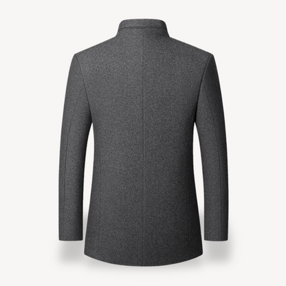 Relaxed Fit Mens Wool Jacket