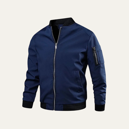 Men's Vintage Style Bomber Jacket