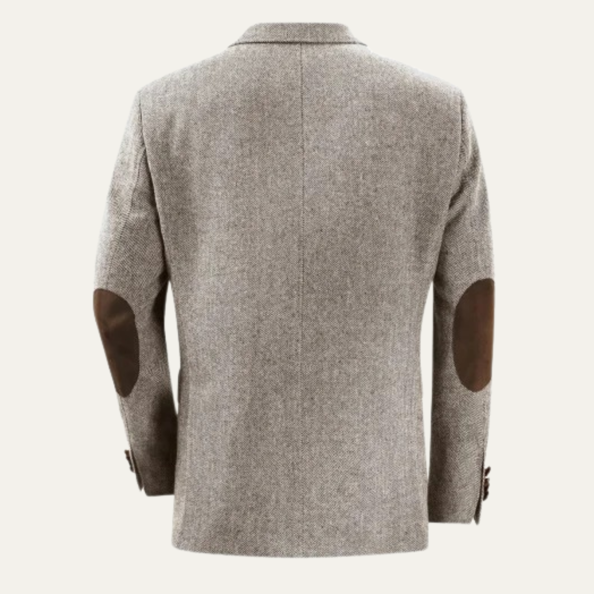 Classic Men's Tweed Wool Blazer Jacket