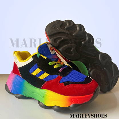 Comfortable Arch Support Colorful Shoes