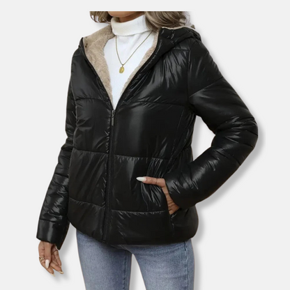 Cozy Quilted Hoodie Jacket - OutfitLondon