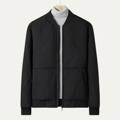 Classic Slim Fit Cotton Bomber Jacket