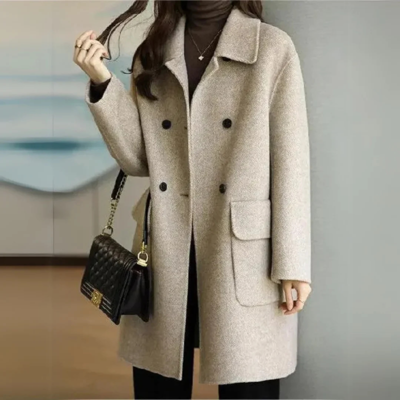 Elegant Business Overcoat - OutfitLondon