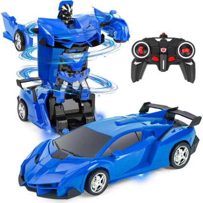 Jouet Voiture Télécommandée Transformable Pour Enfants
