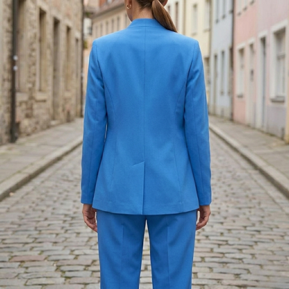 Classic Fit Two Piece Ladies Business Suit Jacket