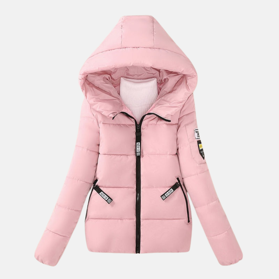 Soft Padded Parka Coat for Women
