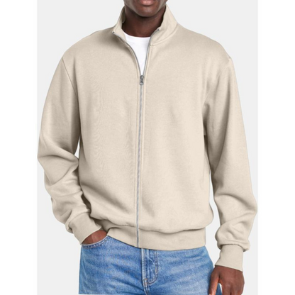 Men's Classic Fleece Zip Up Hoodie Jacket