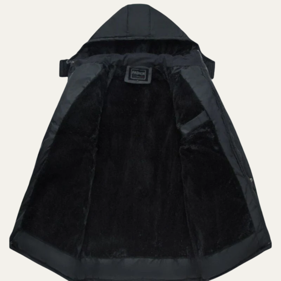 Warm Waterproof Insulated Men's Winter Parka Coat
