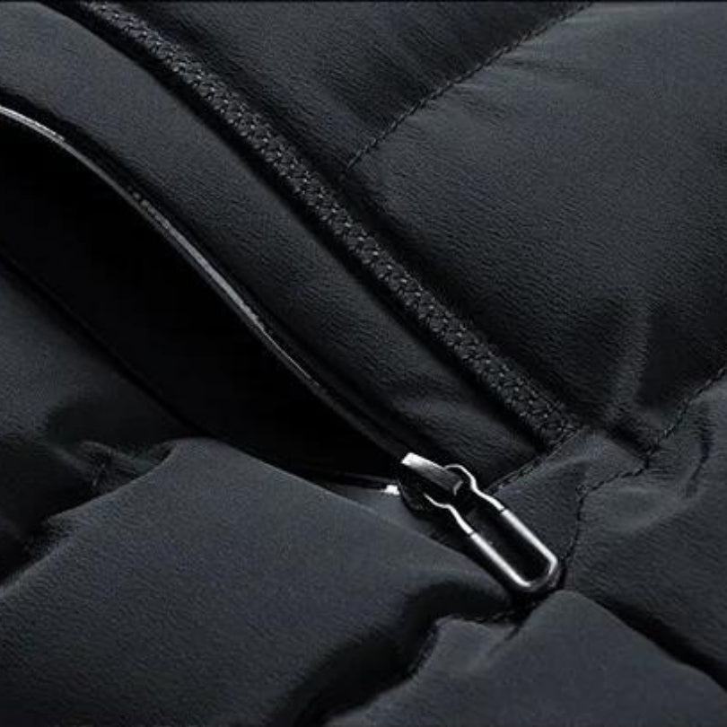 Insulated Water-Resistant Men's Puffer Vest