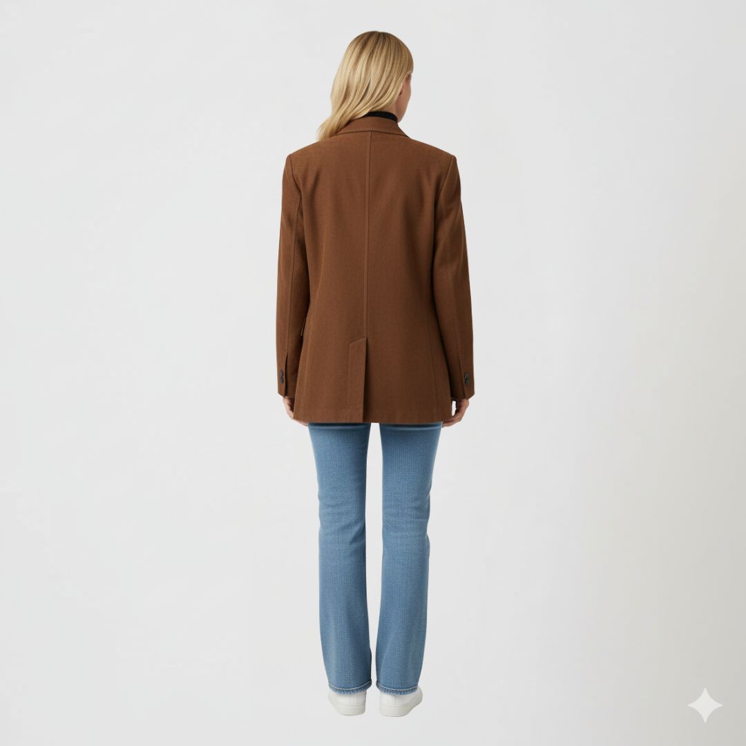 Cozy Women's Fall Parka Jacket with Pockets