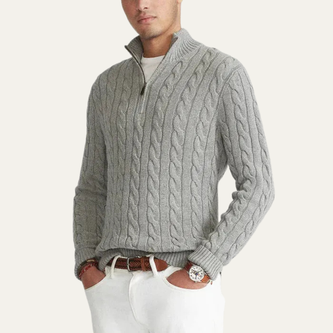 Thick Warm Chunky Knit Men's Sweater
