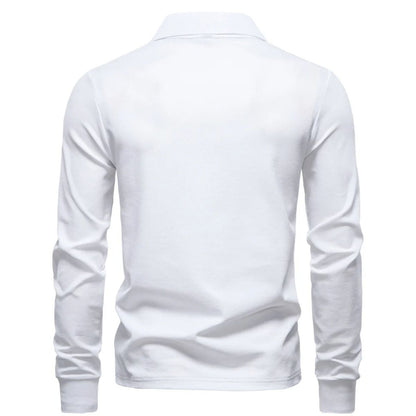 Classic Fit Casual Long Sleeve Cotton Mens Shirt