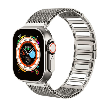 Fashionable Woven Stainless Steel Apple Watch Band