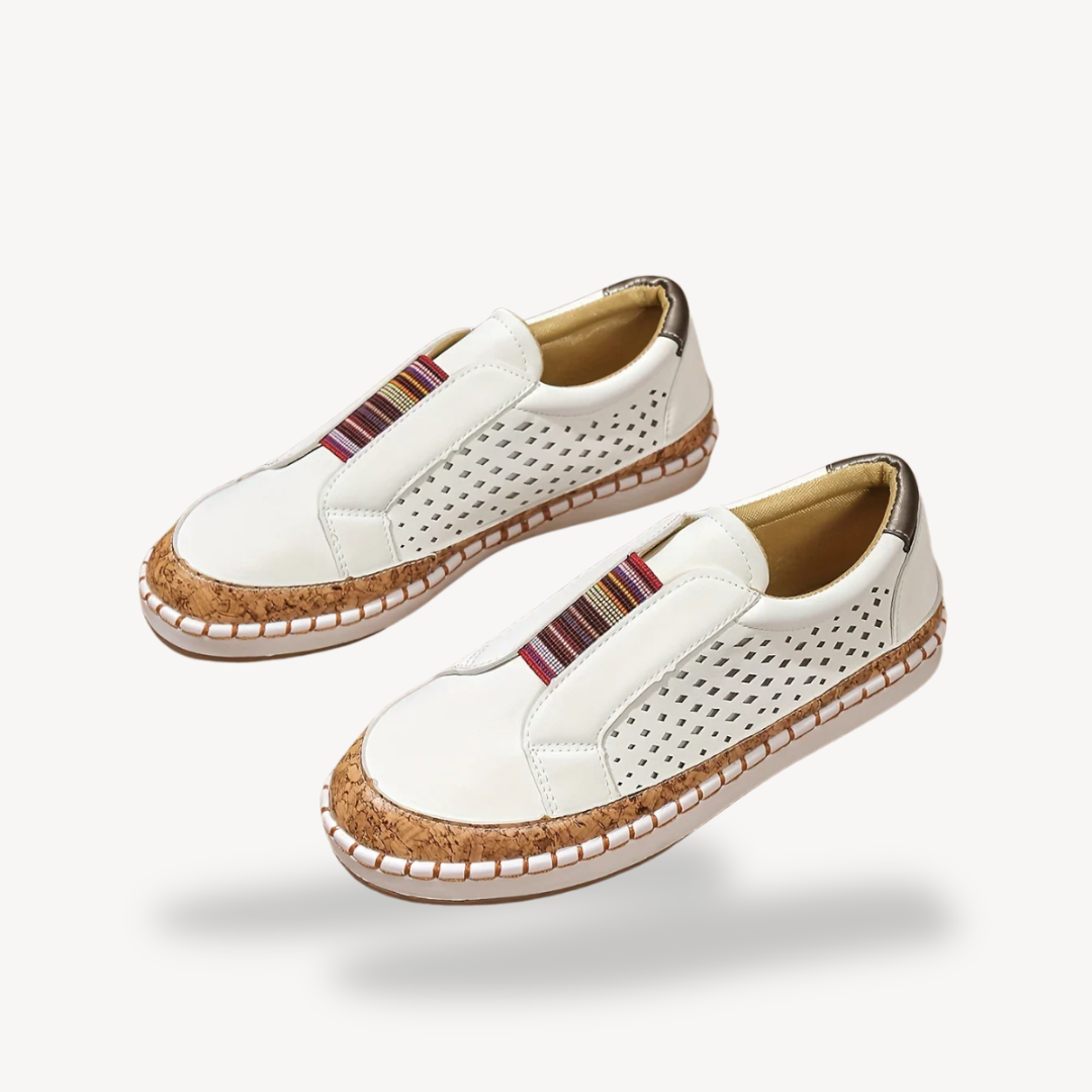 Comfortable Fabric Slip On Shoes Women