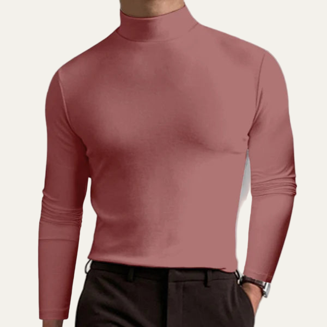 Classic Fit Crew Neck Long Sleeve Tee Shirt