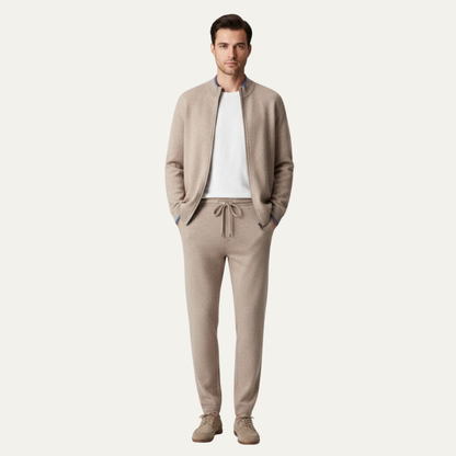Cozy Men's Fleece Hooded Sweat Suit - OutfitLondon