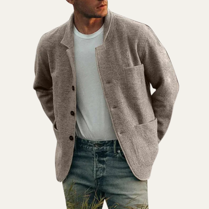 Men's Casual Open Cardigan Sweater Jacket