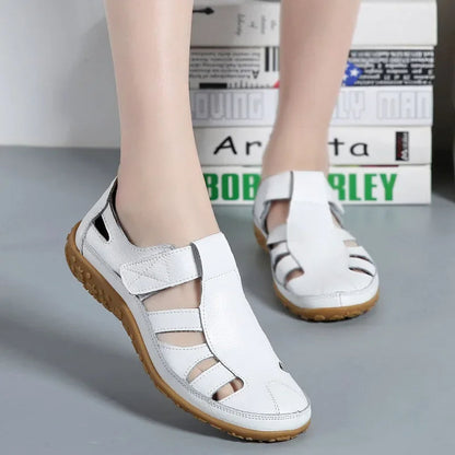 Comfortable Leather Flip Flop Sandals