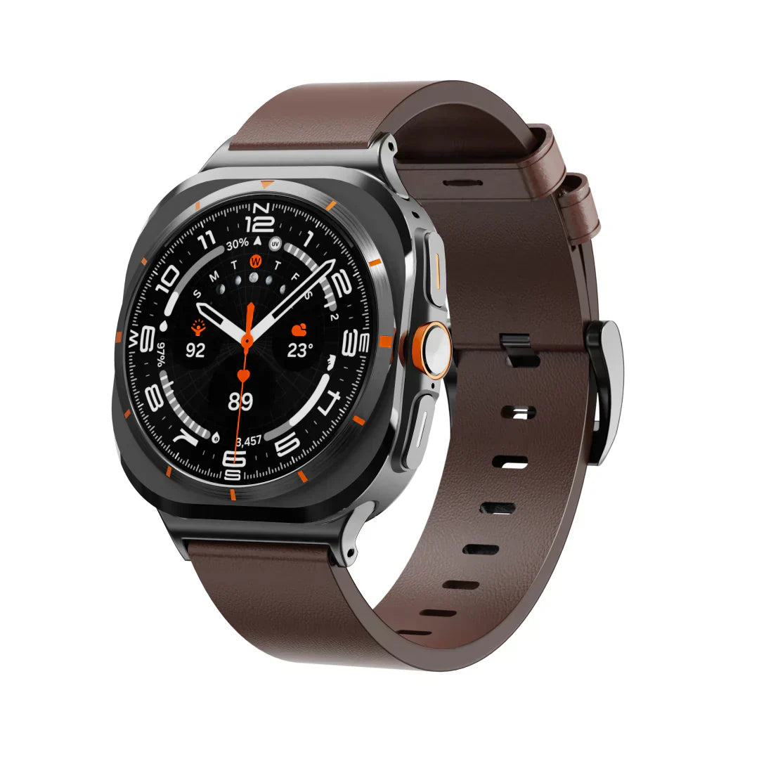 Premium Leather Strap For Samsung Galaxy Watch Ultra
