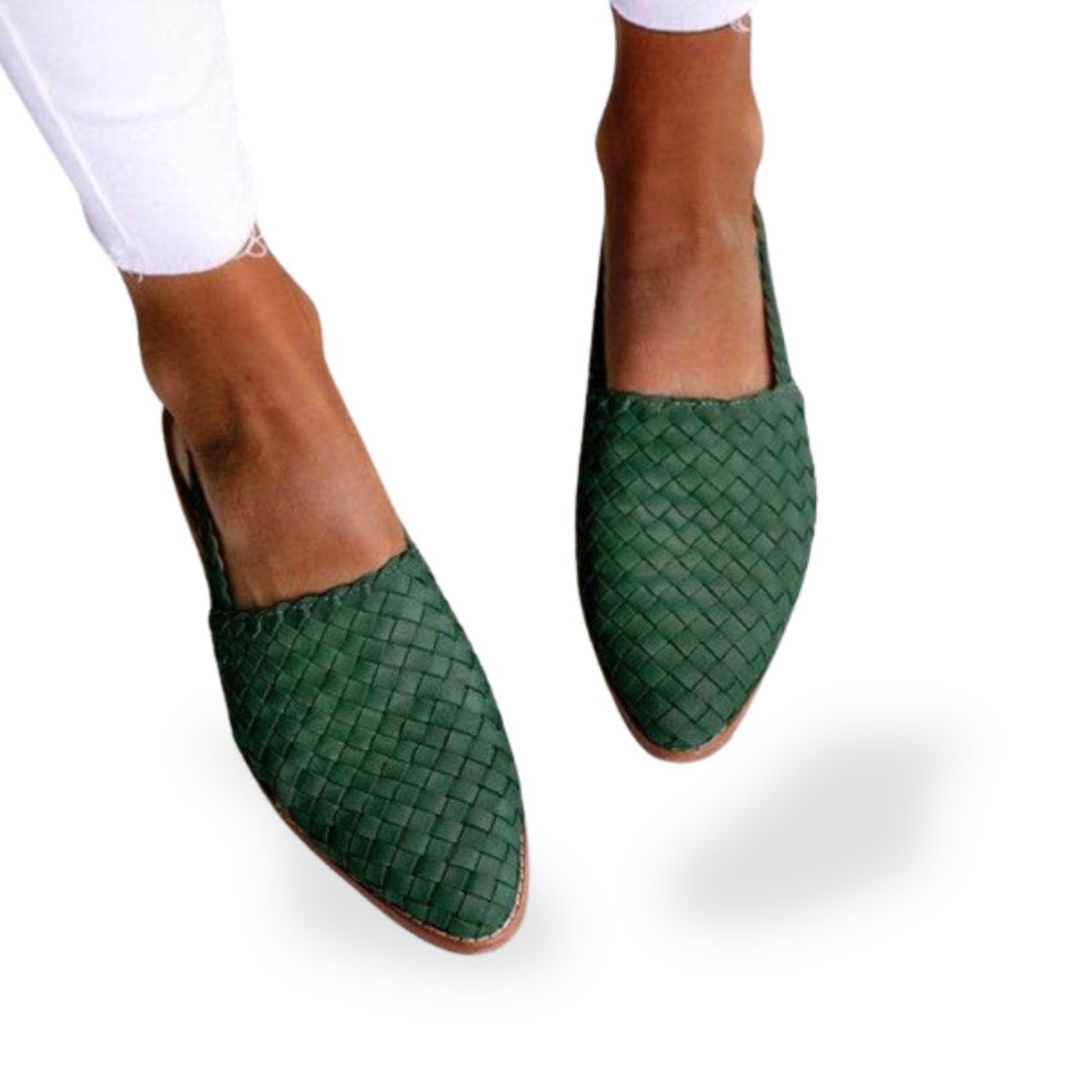 Comfortable Pointed Arch Support Flat Shoes Women