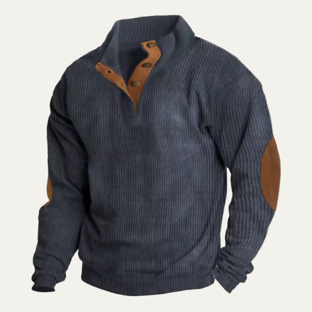 Relaxed Fit Crew Neck Casual Hooded Sweater