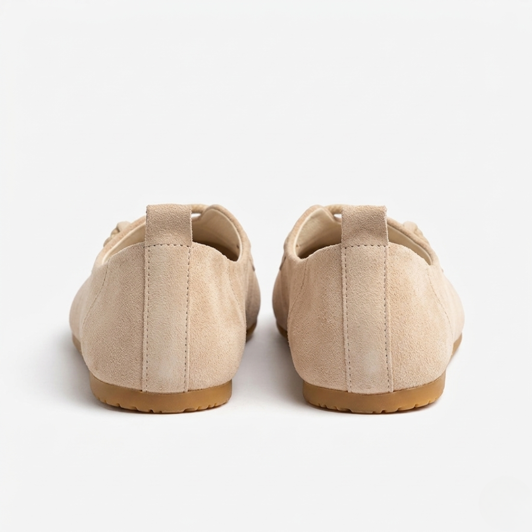 Soft Leather Slip On Ballet Flat Shoes for Women