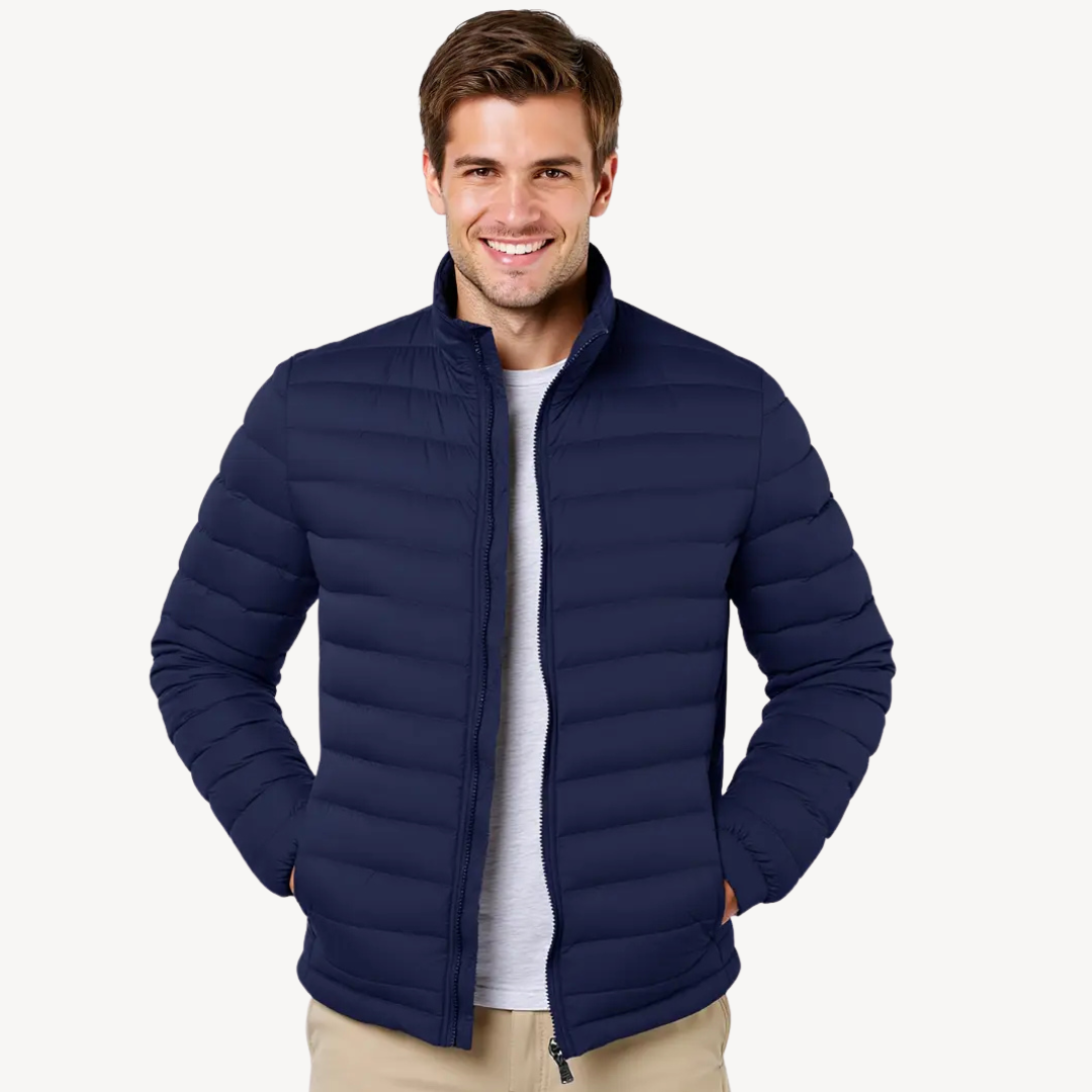 Warm Down Filled Mens Coat