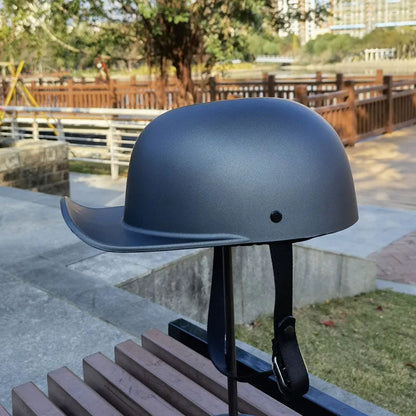 Vintage DOT Bike Half Face Helmet Cap Style