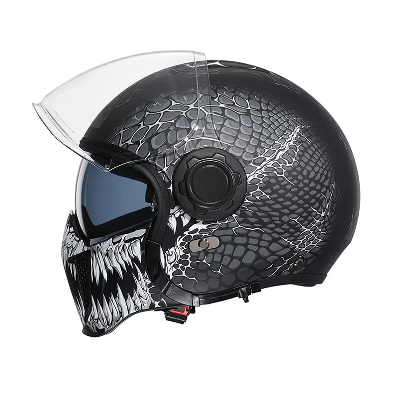 Protective Double Visor Full Face Bike Helmet