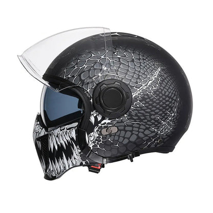 Protective Double Visor Full Face Bike Helmet