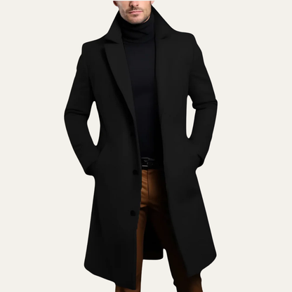 Men's Formal Fitted Winter Coat