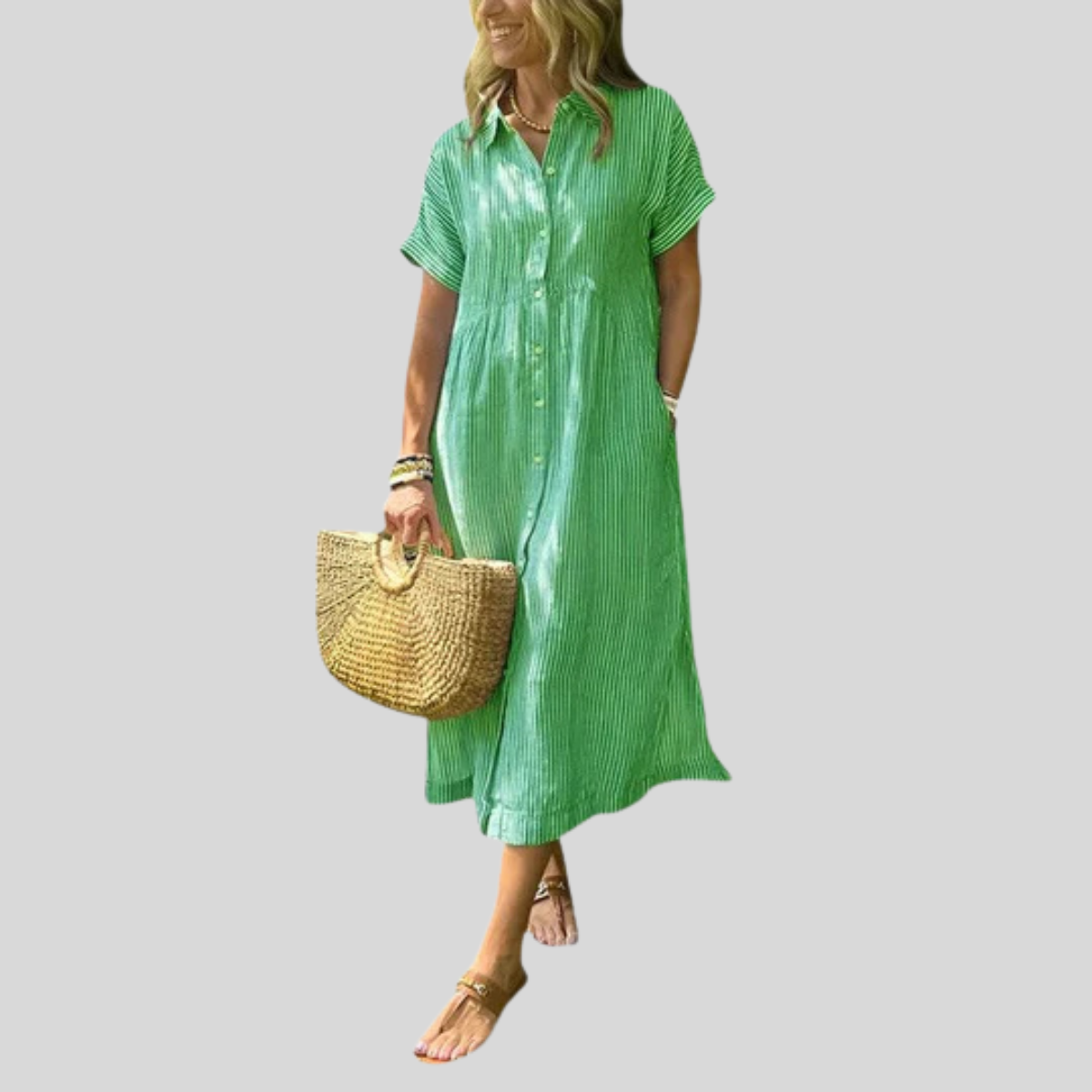 Elegant Women's Casual Dress