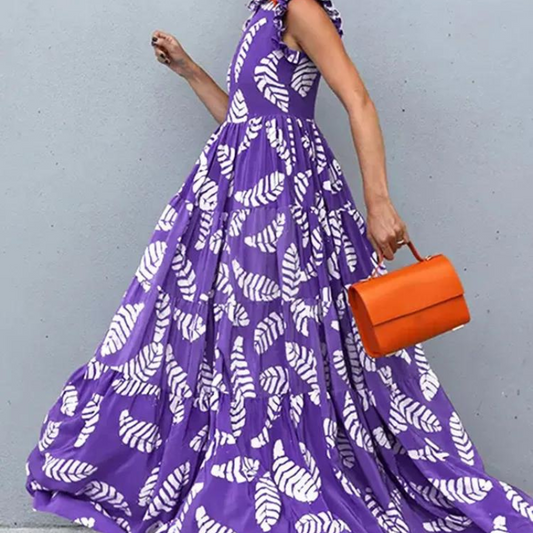Pretty Garden Party Maxi Dress - OutfitLondon