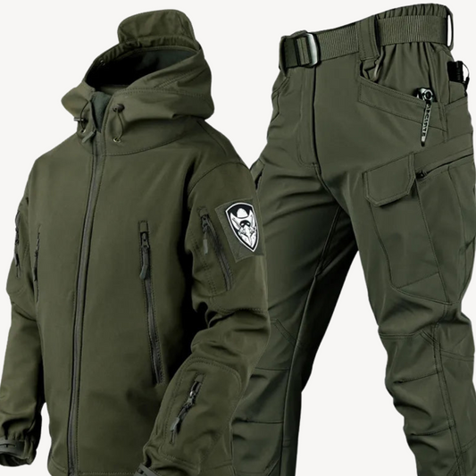 Men's Waterproof Military Jacket and Pant Combo - OutfitLondon