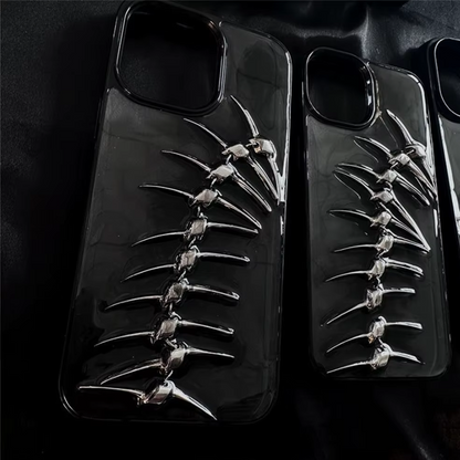 Metal iPhone Back Cover Case Chrome Finish