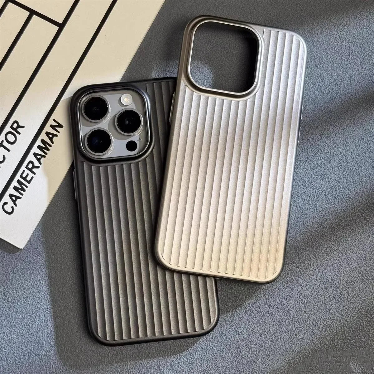 Slim Metal iPhone Case with Durable Shockproof Cover - OutfitLondon