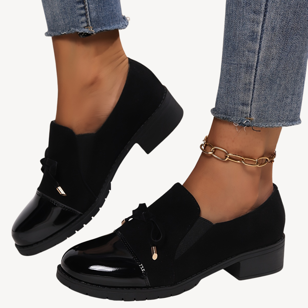 Comfortable Slip On Dress Shoes with Bow