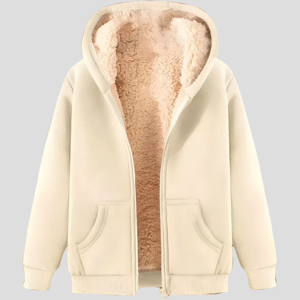 Cozy Men's Thermal Fleece Hooded Jacket - OutfitLondon