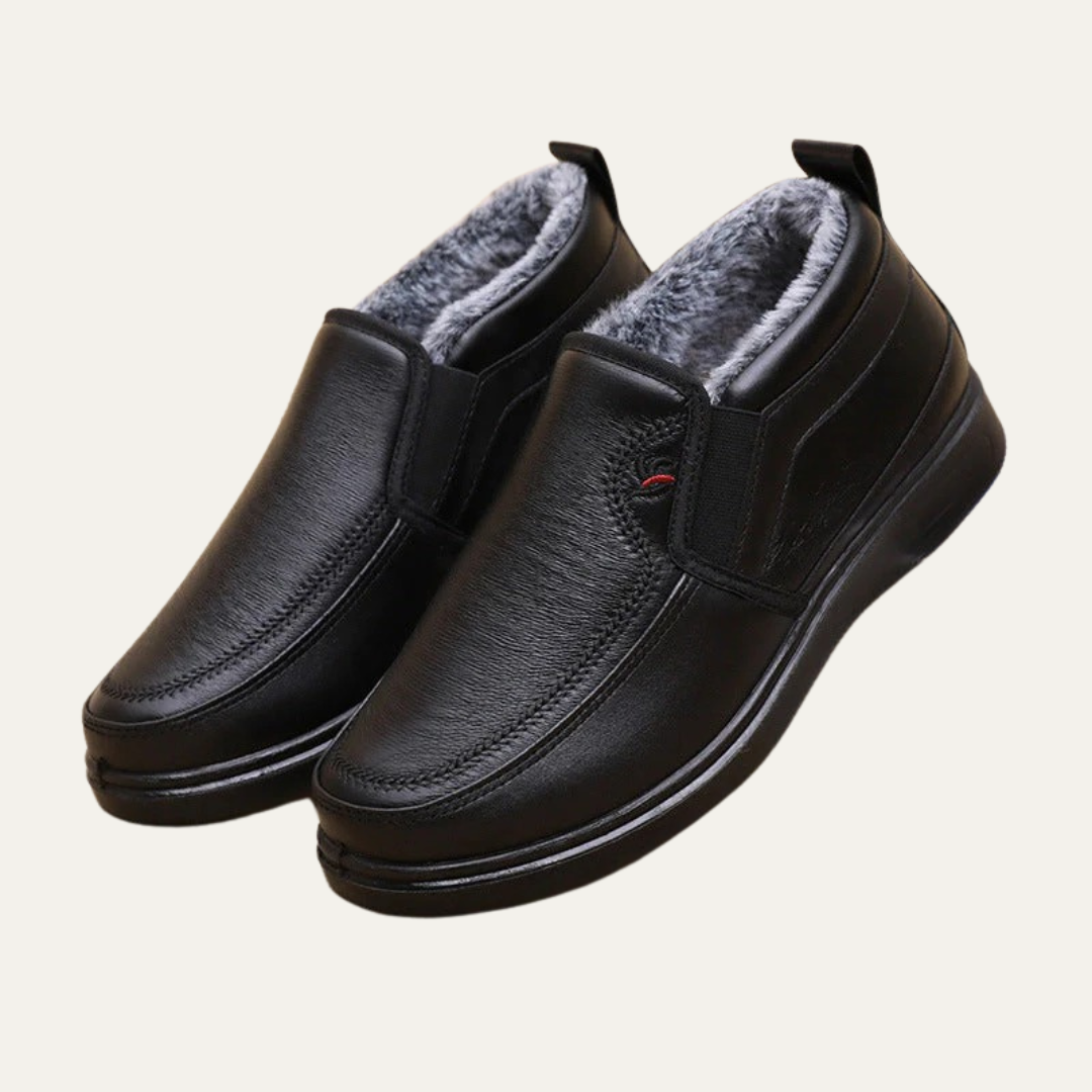 Warm Insulated Slip On Snow Boots For Men