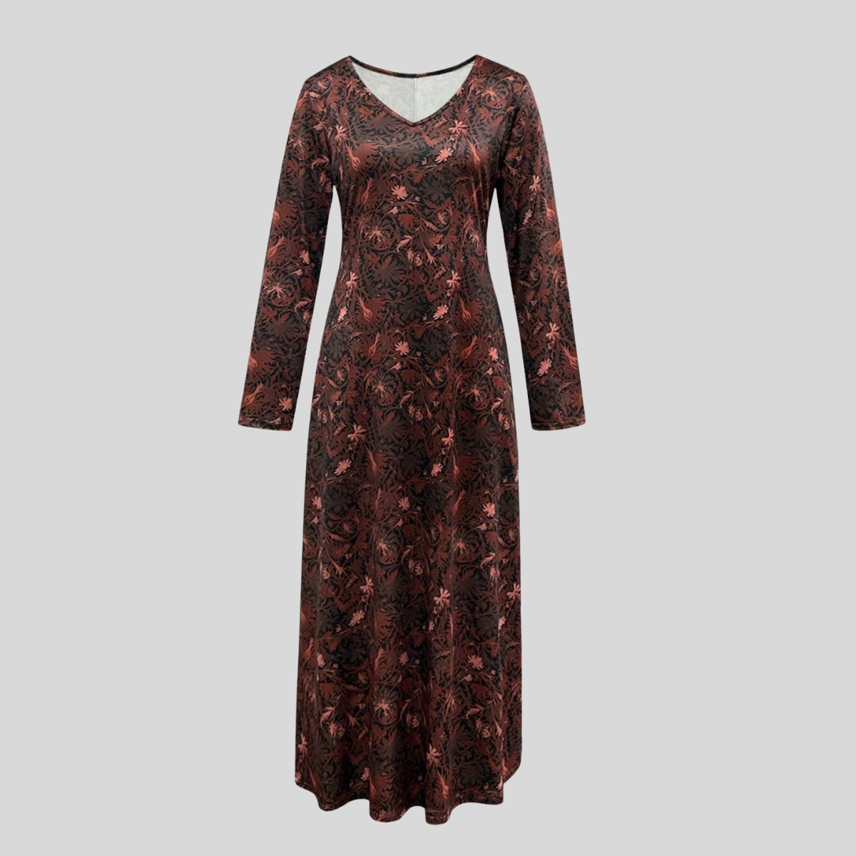 Beautiful Long Floral Summer Dress