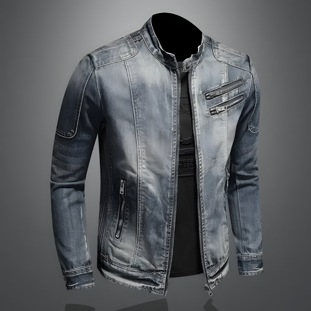 Casual Blue Jeans Jacket