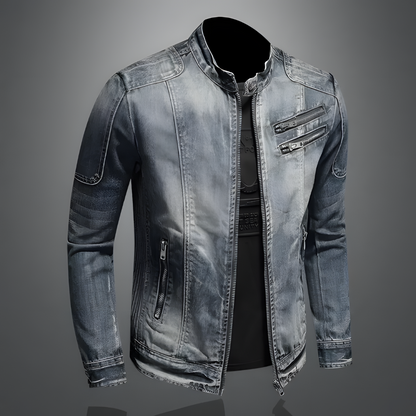Casual Blue Jeans Jacket