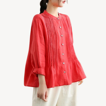 Ladies' Relaxed Fit Linen Shirt