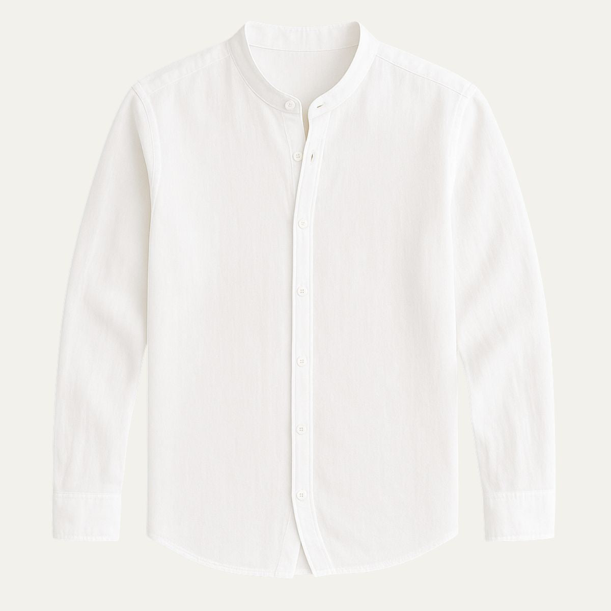 Lightweight Breathable Men's Linen Shirt Loose Fit