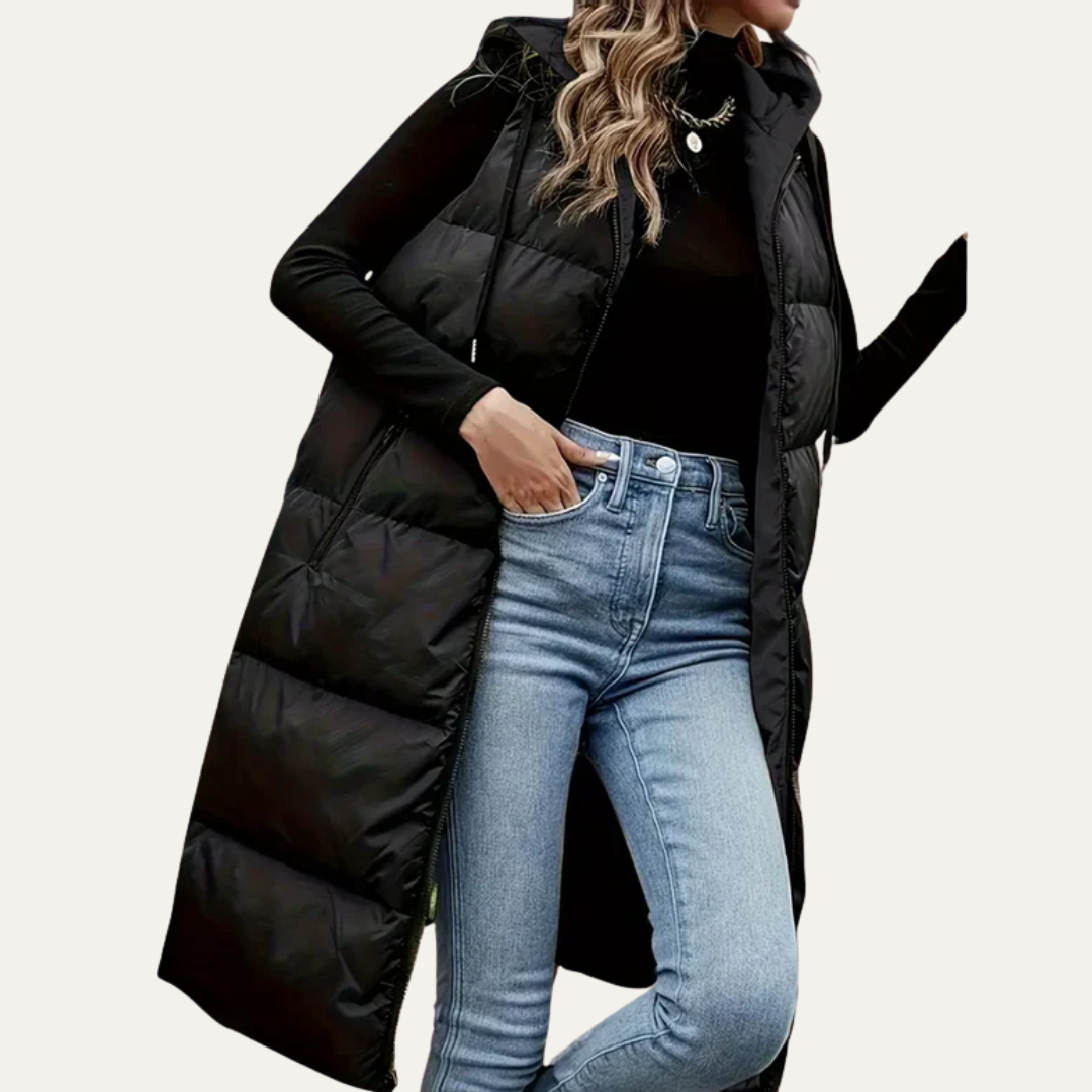 Ladies Warm Down Gilet Jacket