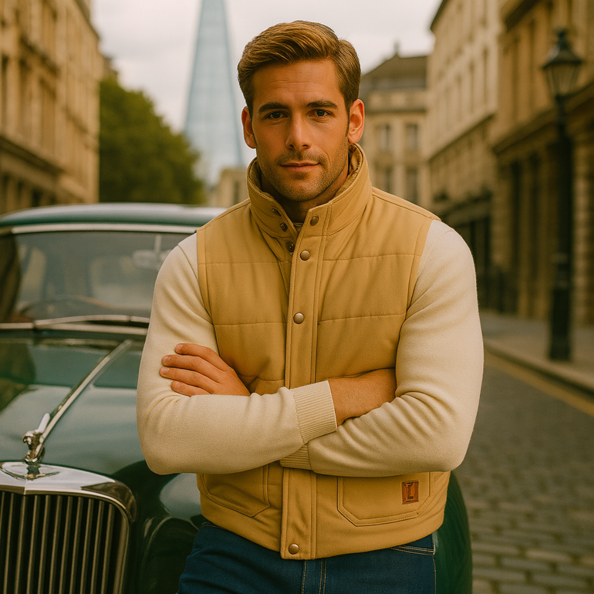 Thermal Insulated Men's Fleece Gilet Jacket